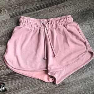 Missguided pink shorts